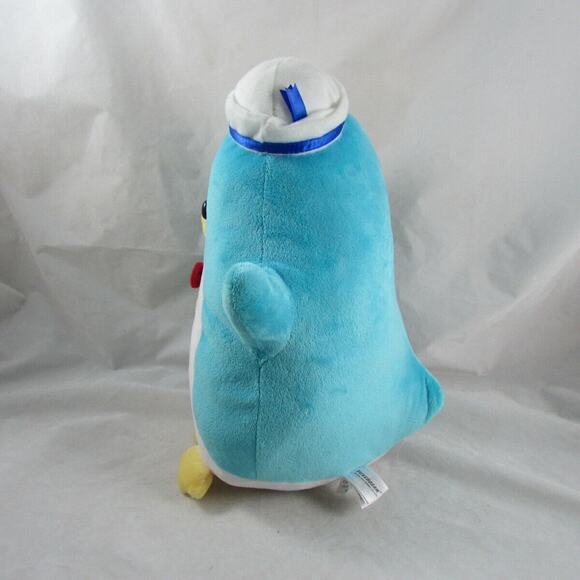 Sanrio Hello Kitty Friend Tuxedo Sam Stuffed Blue Penguin Animal 12 Inch Fiesta - Picture 4 of 8